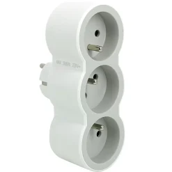 Multiprise 3 prises frontale blanc-Legrand Online