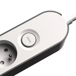 Multiprise 6 prises 1.5 m blanche^Jacobsen