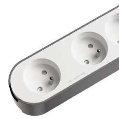 Multiprise 4 prises 3 m blanche^Jacobsen Online