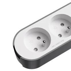 Multiprise 3 prises 1.5 m blanche^Jacobsen New