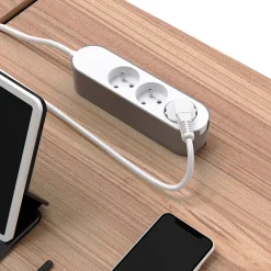 Multiprise 3 prises 3 m blanche^Jacobsen Sale