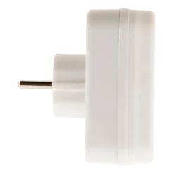 Multiprise 4 prises pour façade 4x6A - Blanc --Zenitech Discount