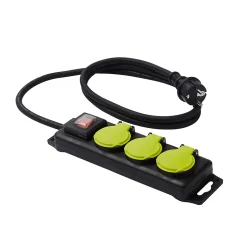 Multiprise avec interrupteur étanche 3 prises 1.5m^Diall Clearance