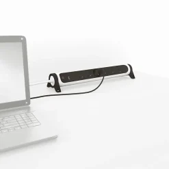 Multiprise parafoudre 6 prises blanc et gris 1.5 m-Legrand Clearance