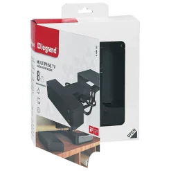 Multiprise parafoudre 4 prises noir 2 m^Legrand Discount