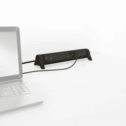 Multiprise parafoudre avec interrupteur 4 prises noir et gris 1.5 m^Legrand Discount