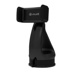 Support Voiture pour Smartphones Rotatif à 360 Pince Extensible à 80mm Noir^Muvit Clearance