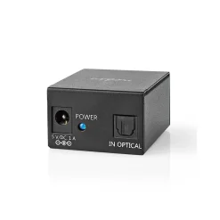 - Repartiteur TosLink deux voies - Entree TosLink femelle - Bouton poussoir^Nedis Clearance