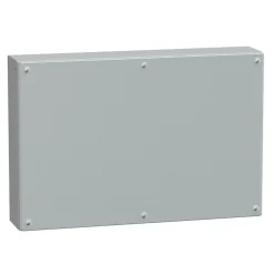 Nsysbm406012 Schneider Spacial Sbm - Boite étanche Ip66 En Acier 400x600x120mm - Couvercle Plein-Schneider Electric Outlet