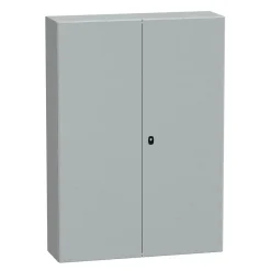 Nsys3d141030dp Coffret Métallique étanche Ip55 - 1400x1000x300 - 2 Portes - Plaque Fournie - Spacial S3d -^Schneider Electric New