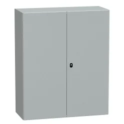 Nsys3d121040dp Coffret Métallique étanche Ip55 - 1000x1000x400 - 2 Portes - Plaque Fournie - Spacial S3d -^Schneider Electric New