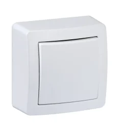 Obturateur complet saillie Alréa blanc-Schneider Electric Hot