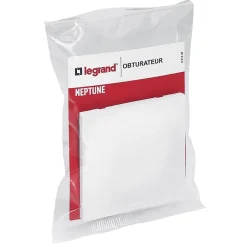 Obturateur Neptune Blanc l. 80 mm^Legrand Online