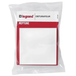 Obturateur Neptune Blanc l. 80 mm^Legrand Online