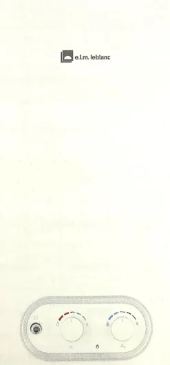 Ondéa Hydropower BAS NOx - LC9-4PVHYN - Puissance 7,9 à 15,7 kW - Gaz Naturel - maxi 9 l/min -Diamètre conduit : 110 mm-Elm Leblanc Sale