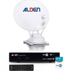 Onelight EVO Parabole Satellite Automatique 60cm + Récepteur satellite SATMATIC HD FRANSAT-Alden Online