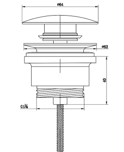 Bonde pour lavabo, Clic-clac, G