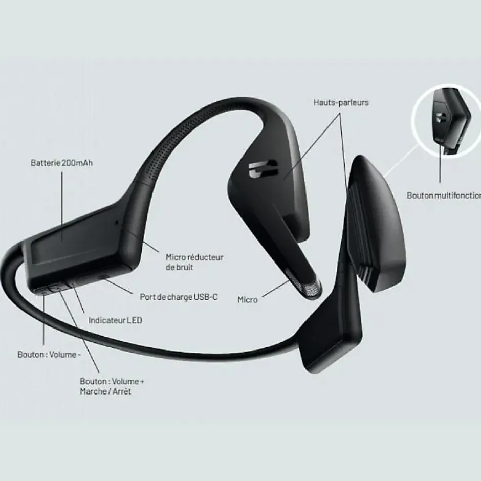 Oreillette Bluetooth X-VIBES -Grade B -^Crosscall New