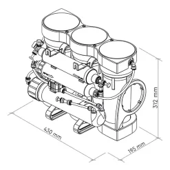 Osmoseur inverse ECOSOFT PURE BALANCE-Sinea
