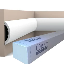 P3070 Cimaise murale - 12,5x3x200cm (h x p x L) - Pack 2 pièces^Orac Decor Online