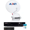 Pack AS2 Parabole Satellite Automatique 60cm + Récepteur satellite SATMATIC HD FRANSAT-Alden Discount