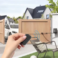 Pack 100% connecté avec motorisation portail battant Orane Connect + Visiophone Elia Smart 2 + 2 télécommandes supplémentaires-Avidsen Online