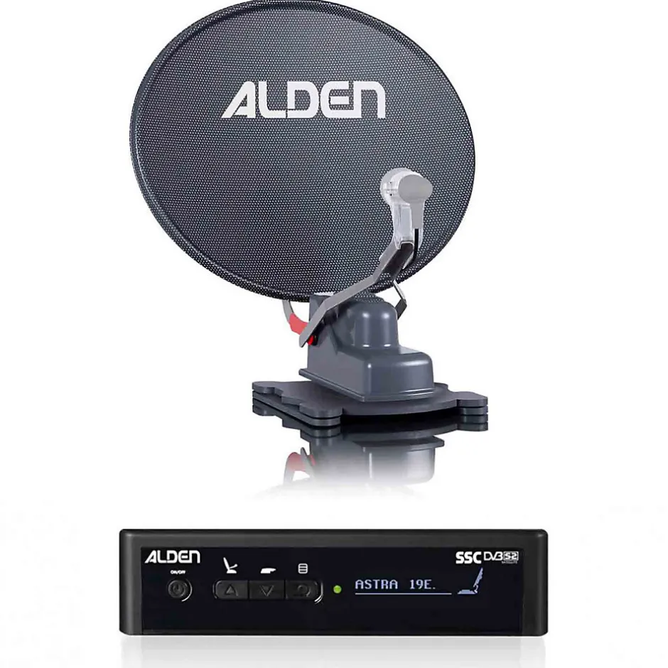 Pack Onelight Parabole Satellite Automatique 60cm + Pointeur SSC-Alden Hot