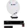 Pack Orbiter Parabole Automatique 85cm + Récepteur satellite SATMATIC HD TNTSAT-Alden Clearance