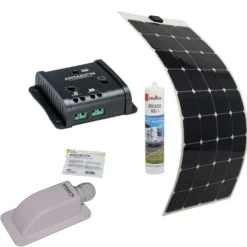 Pack Panneau Solaire Souple 150W Camping car Van Life + régulateur solaire SC10^Antarion Clearance