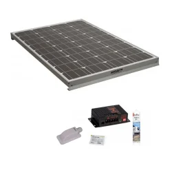Pack Panneau solaire 120W + Kit de pose solaire avec régulateur MPPT10A BLUETOOH^Antarion Sale