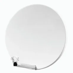 Pack Parabole Satellite Fibre Composite Blanche 85cm + LNB Single + VEGA 3 Récepteur TV satellite Full HD + Carte^Hdsat Sale