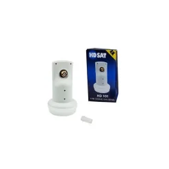 Pack Parabole Satellite Fibre Composite Blanche 60cm + LNB Single + Décodeur Satellite ASTRA HD + Carte-Hdsat Best