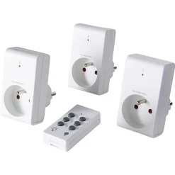 Pack 3 prises + 1 télécommande d'éclairage intérieur 1kW^ Clearance
