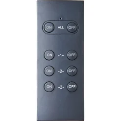 Pack 3 prises + 1 télécommande extérieures^ Discount