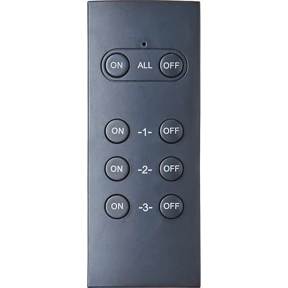 Pack 3 prises + 1 télécommande extérieures^ Discount