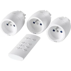 Pack 3 prises + 1 télécommande d'éclairage intérieur 3kW-LAP