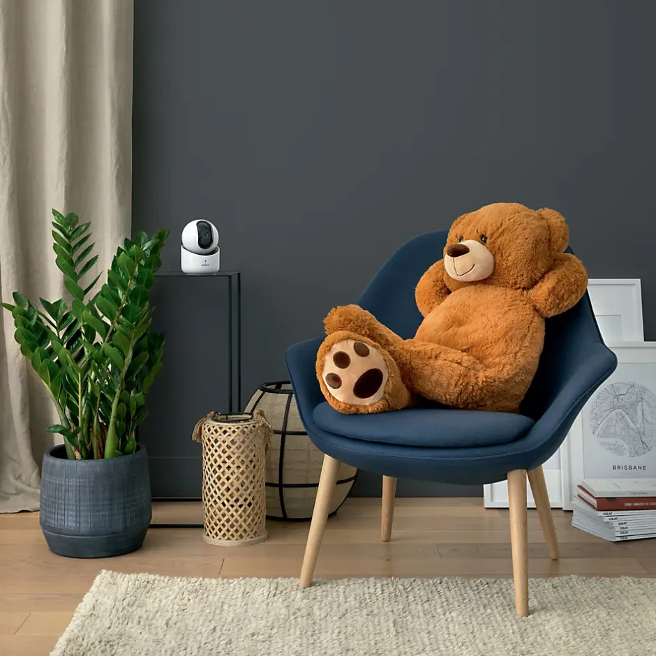 Pack alarme Précision sirène DIAG03CSF + Caméra connectée intérieure motorisée DIAG23VCF^Diagral Discount