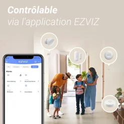 Pack alarme et contrôle domotique Matter-Ezviz