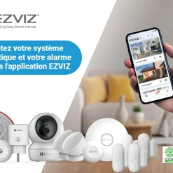 Pack alarme et contrôle domotique Matter-Ezviz