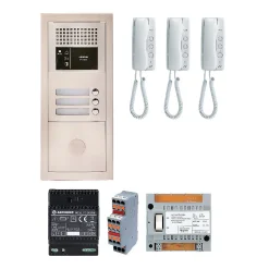 Pack Audio 3 Bp Avec 3 Postes Programmés^Aiphone