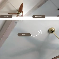 Pack avec câble ultra-plat 3 lignes 10M 16A 3500W-Magic Elek