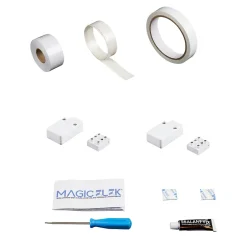 Pack avec câble ultra-plat 3 lignes 10M 16A 3500W-Magic Elek