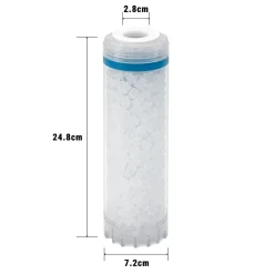 Pack cartouches polyphosphate et anti-sédiments 9'' 3/4 filtre à eau sous évier - 10 µm-Sinea Hot