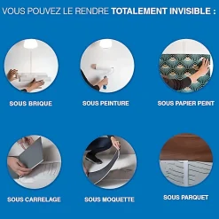 Pack câble ultra-plat 3 lignes 1m 16A 3500W^Magic Elek Hot