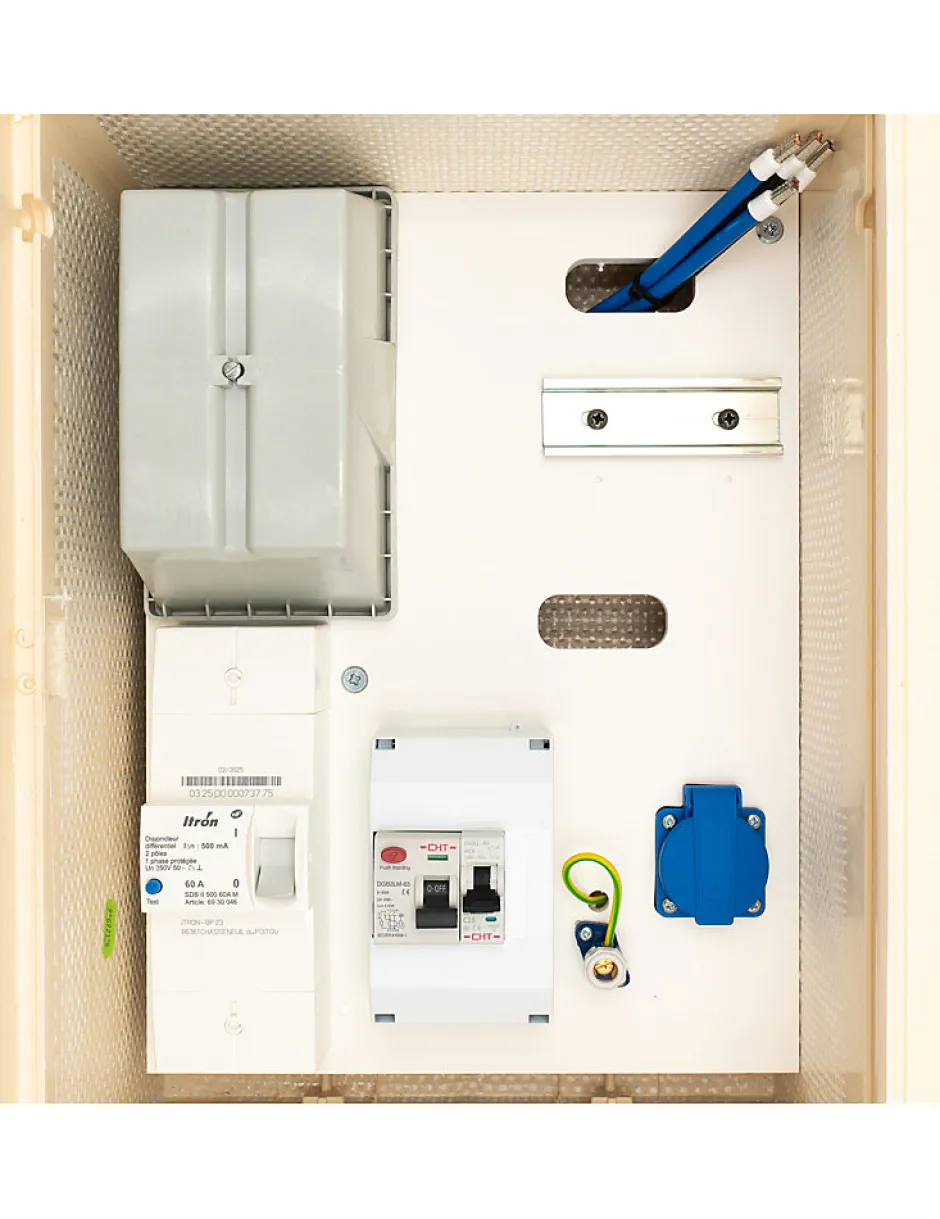 Pack Coffret Complet 15 Mètres 12 Kw "aerien" Lc-Carré Rouge New