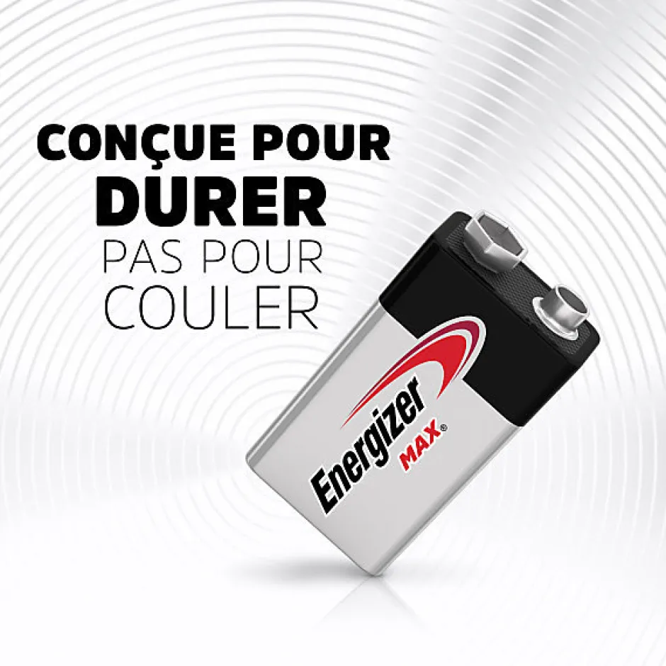 Pack de 3 - Max Alcaline 9V, pack de 2 Piles^Energizer Online