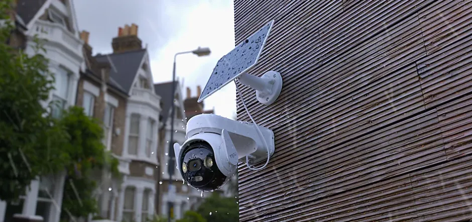 Pack de 2 kits caméra 3K rotative AOV – énergie solaire + 2 cartes SD-Imou Clearance