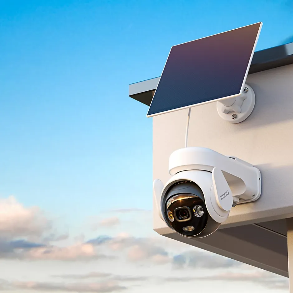 Pack de 2 kits caméra 3K rotative AOV – énergie solaire + 2 cartes SD-Imou Clearance