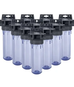 Pack de 10 Porte Filtre 2 pièces avec clés et équerres-Apic Hot