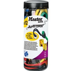 Pack de 12 tendeurs de différentes tailles Twin Wire^Master Lock Hot